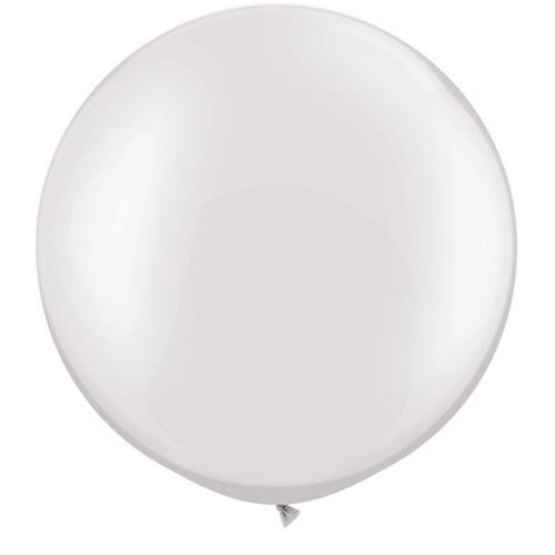 Qualatex - Ballons 13 cm (Lot de 100) (Taille unique) (Blanc perlé) - UTSG4570