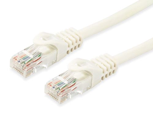 Equip 603001 câble de réseau 0,5 m Cat6a U/UTP (UTP) Blanc - Câbles de réseau (0,5 m, Cat6a, U/UTP (UTP), RJ-45, RJ-45, Blanc)