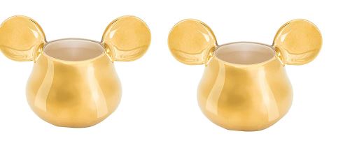 Joy Toy 62149 Mickey Mouse Deluxe 3d Goldige Espresso Tassen 13x8x8 Cm, Or