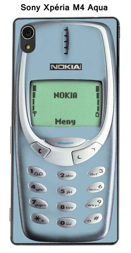 Coque Nokia 3310 Aquamarine pour Sony Xpéria M4 Aqua