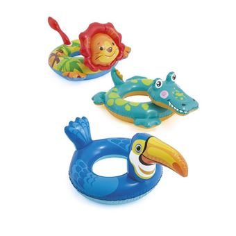 Bouee Tete Animal Lion Aligator Toucan Jeu Piscine Gonflable Achat Prix Fnac
