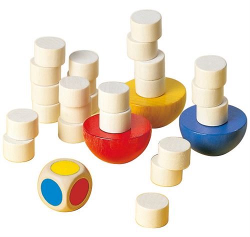 Selecta Spielzeug jeu d'empilage Balancejunior bois 29 pièces