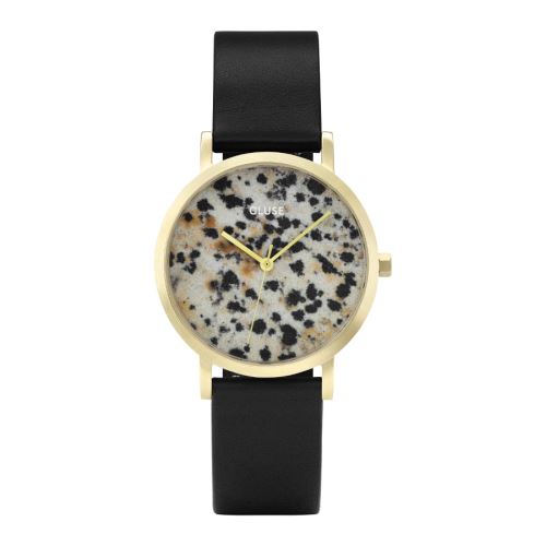 CLUSE La Roche Petite Dalmatian Gold/Black 33mm montre CL40105