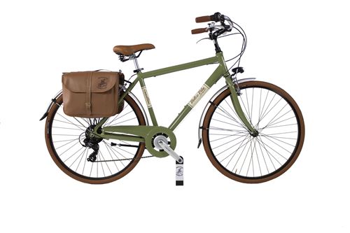  Dolce VIta by Canellini V&eacute;lo de Ville Retro Vintage aluminium homme vert olive 54 