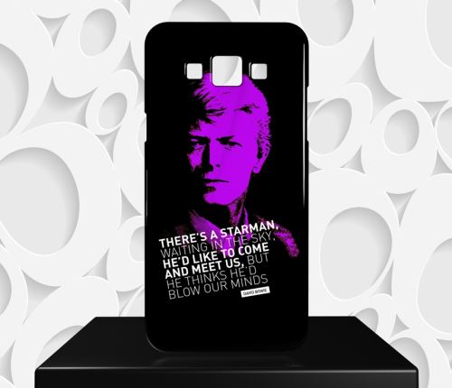 Coque Design Samsung Galaxy J7 (2016) DAVID BOWIE - Réf 12