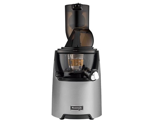 Kuving's – Extracteur de jus EVO820 – Technologie Max Filter – Livre de recettes offert - Gris silver