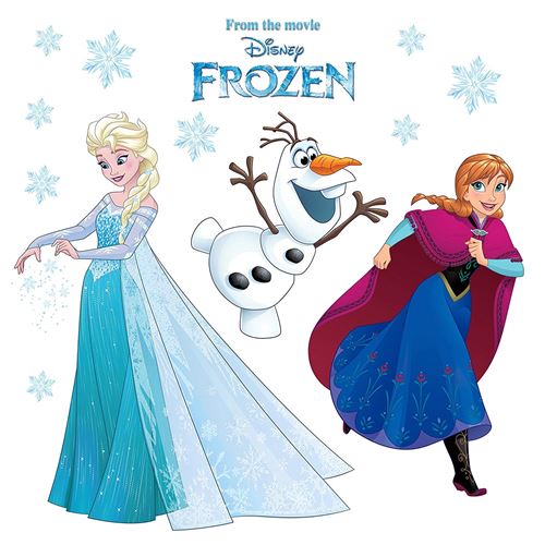 Sticker Fen&ecirc;tre, 31cm x 31cm, Flocon Neige Congel&eacute;