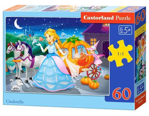 Puzzle 60 Pièces : Cendrillon, Castorland