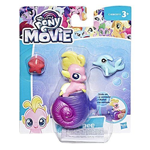 My Little Pony: Le Film – Bébé Poney Sirène – Jelly Bee – Figurine 3 cm + Accessoires