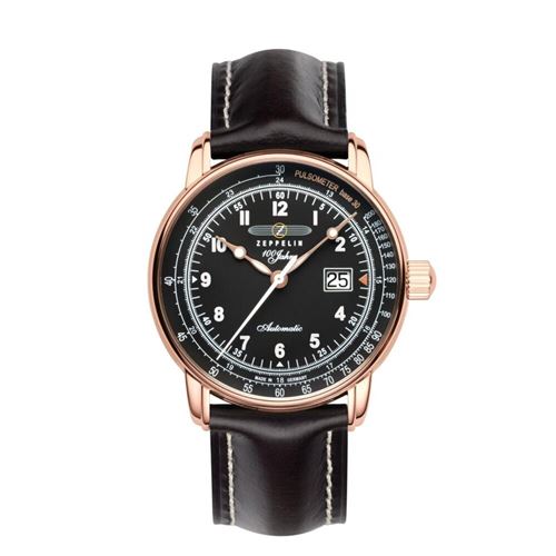 Zeppelin Montre Homme 7654-2 Automatiques Noir, Argent