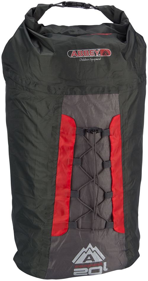 Abbey sac à dos All Weather Bag in a Sac 20L noir/rouge