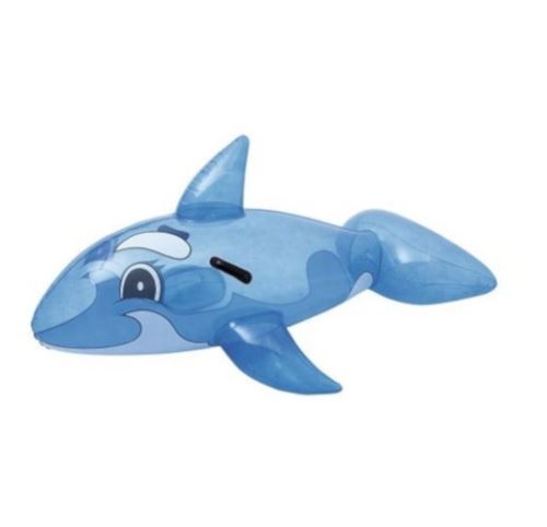 Bestway gonflable animal orque transparent transparent 148 cm bleu