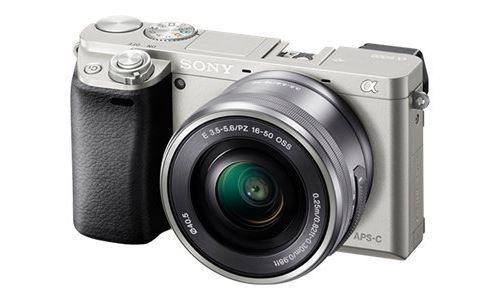 Appareil photo hybride Sony Alpha 6000 Argent + Objectif E PZ 16
