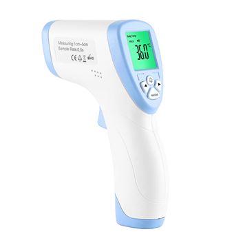 Thermomètre frontal infrarouge numérique numérique sans contact pour bébé,  adulte, enfant - blanc - Thermomètre - Achat & prix