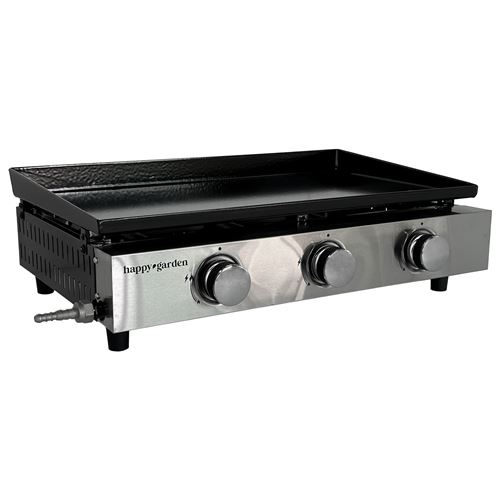 Plancha au gaz MÉRIDA 3 brûleurs 6 kW