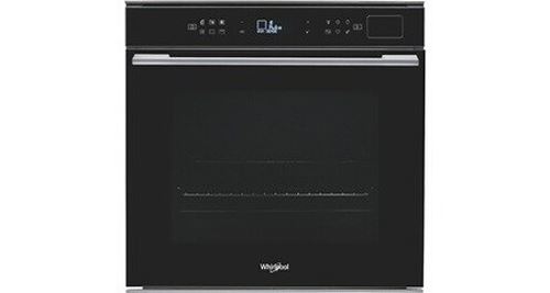 Whirlpool Four Multifonction, Pyrolyse, Noir, Xxl 73L, Chaleur Pulsée, Cuisson Vapeur Intégrée, 6ème Sens 40 Combinaisons De Cuisson, 4 Niveaux De Cuisson, Fermeture Douce, Porte Froide Plein Verre, Rails 1 Niveau, A+, W Collection
