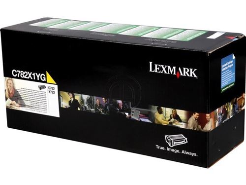Lexmark - extra hoog rendement - geel - origineel - tonercartridge - LCCP, LRP