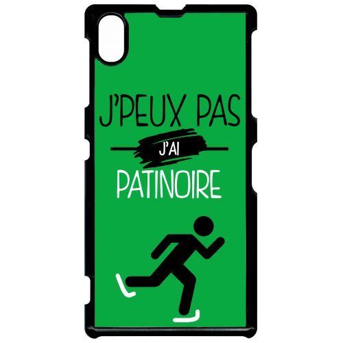 Coque sony xperia z1 j peux pas j ai patinoire 11