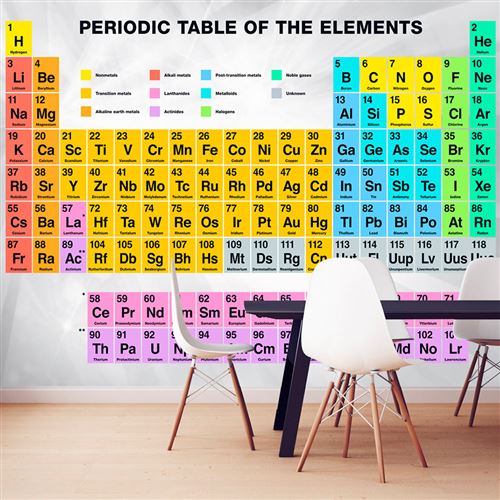 Papier peint - Periodic Table of the Elements - 100x70 Artgeist (60109)