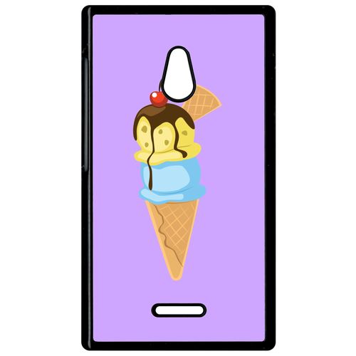 Coque Nokia X2 Glace Cornet Violet