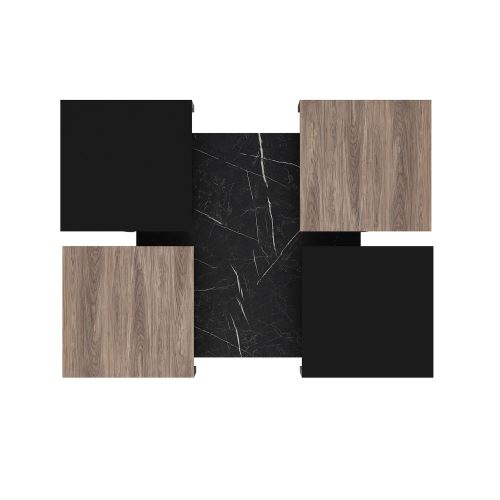 203€10 sur Table basse design Owen L. 80 x l. 74 cm Noir 203€10 sur Table basse design Owen L. 80 x l. 74 cm Noir