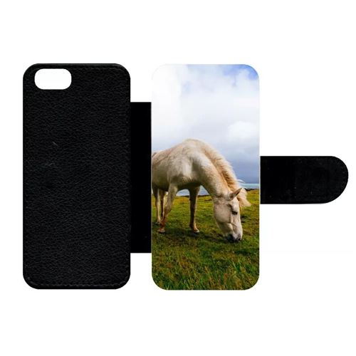 Etui À Rabat Apple Iphone 5s Cheval Paysage