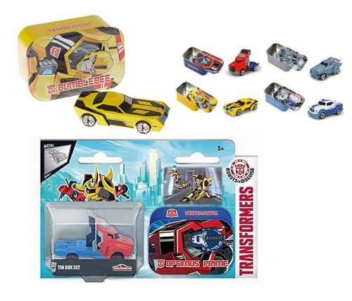 1 Voiture Transformers 7 Cm Boite Metal Jouet A Collectionner Circuit voitures Achat prix fnac