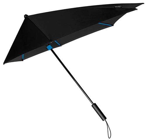 Impliva parapluie tempête ouverture STORMaxi manuelle 100 cm noir/bleu