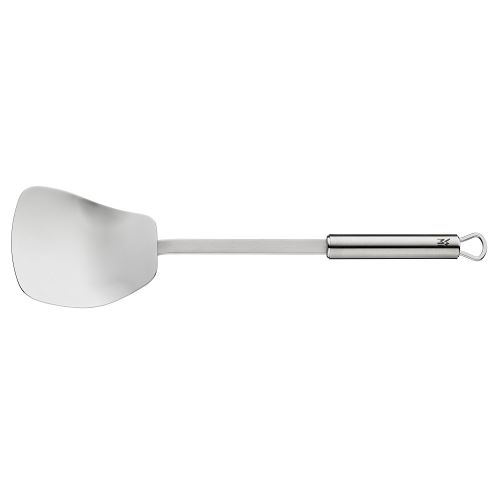 WMF 1873596030 Spatule à Wok, Acier Inoxydable, Argent, , 36 x 9.6999999999999904 x 3 cm