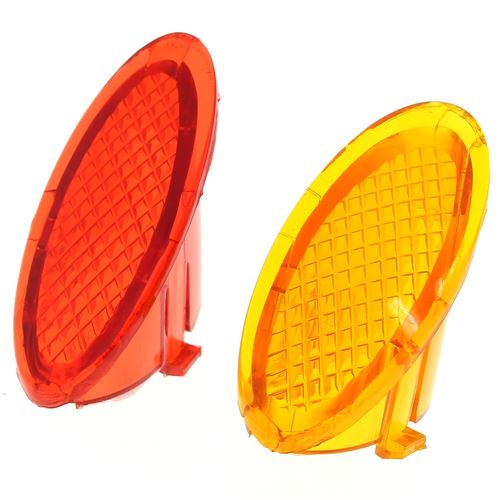 Capots de voyant rouge + orange pour Nettoyeur vapeur Bomann, Nettoyeur vapeur Clatronic, Nettoyeur vapeur Harper, Nettoyeur vapeur Winkel, Nettoyeur