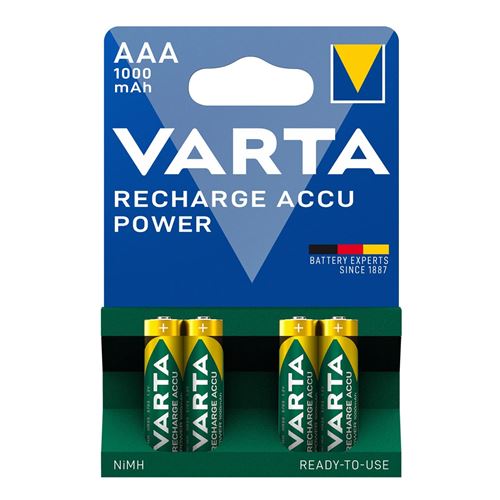 Varta Professional - Batterie 4 x AAA - NiMH - (rechargeables