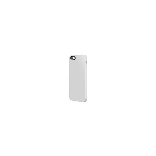 SwitchEasy Nude - Beschermhoes voor mobiele telefoon - polycarbonaat - wit, glanzend - voor Apple iPhone 5