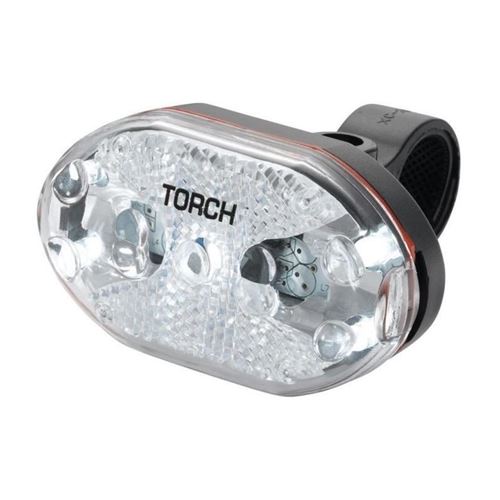 Torch lumière avant Blanc Brillant 5X Led Blanc Batterie blanche