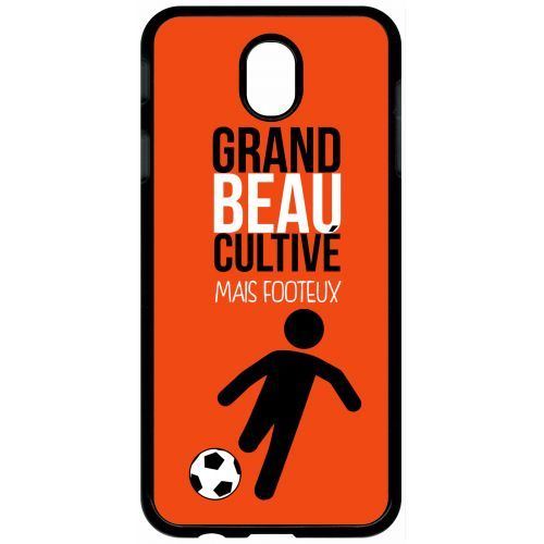 Coque samsung galaxy j7 2017 (j730) grand beau cultiv mais footeux 10