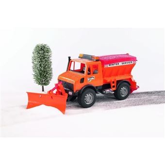BRUDER - Camion chasse neige - 47 cm - 1