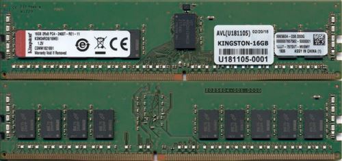 Kingston Technology KSM24RD8/16MEI memory module 16 GB DDR4 2400 MHz ECC