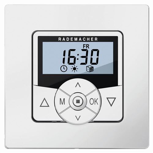 Rademacher 36500012 Programmateur pour volets roulants Troll Comfort Blanc