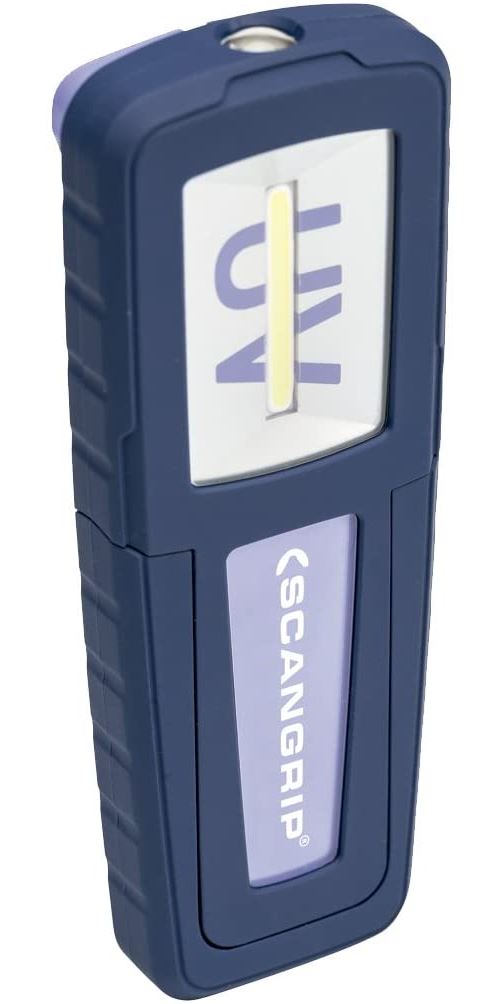 Scangrip 03.5408 UV-Form LED, Ampoule LED UV Lampe de travail à batterie 250 lm
