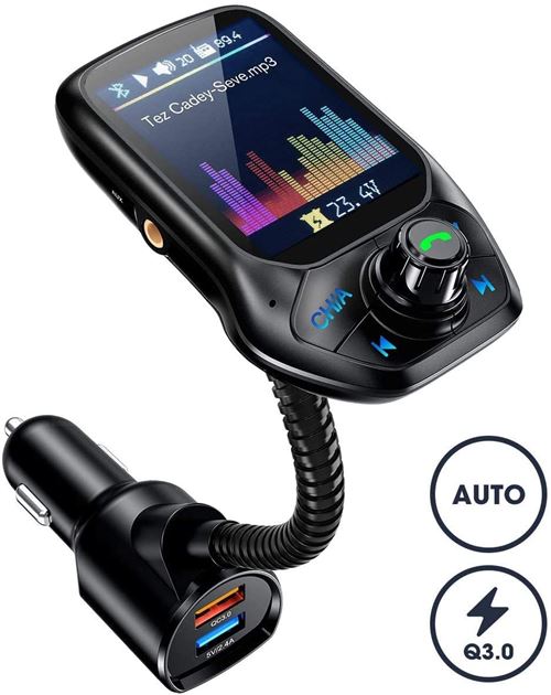 Avizar Kit Main libre Bluetooth Voiture Universel - Transmission FM / MP3 -  Kit main libre - LDLC