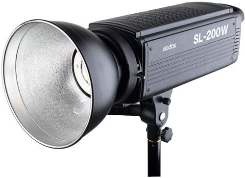 Godox SL-200W Lampe vidéo longue durée 5600K Blanc