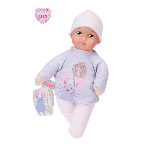 Schildkröt - Bébé fille - Poupée câline de 23 cm - Corps extra souple
