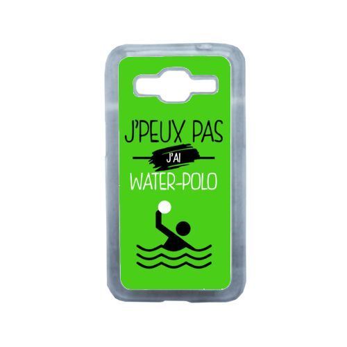 Coque j peux pas j ai water polo 4 compatible samsung core prime transparent