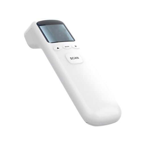 Thermomètre Temporel Corps Infrarouge Numérique Blanc MK11