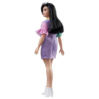 Barbie Fashionistas marionnette jeune fille marionnette violette robe fille 33 cm