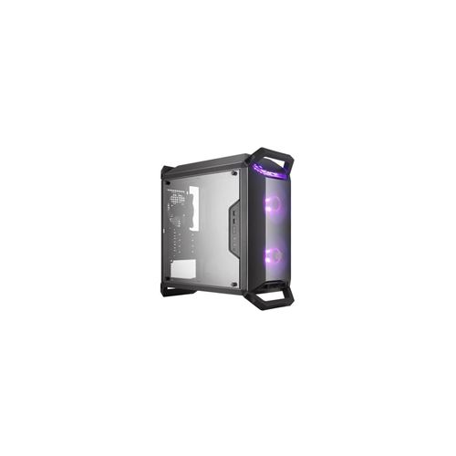 Cooler Master Noir Masterbox Q300p - Tour - Micro Atx - Panneau Latéral Fenêtré (Acrylique) - Pas D'alimentation (Atx / Ps/2) - Usb/Audio
