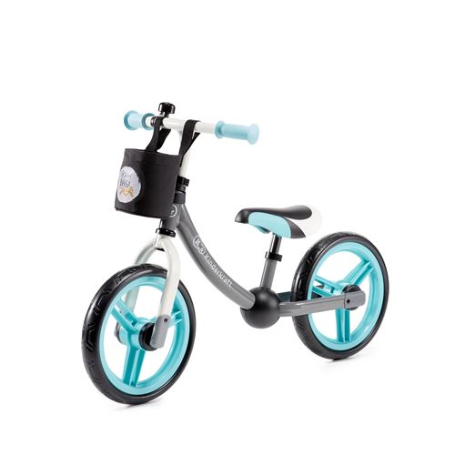 Kinderkraft 2WAY NEXT Draisienne en Métal, Vélo sans Pédales, Turquoise