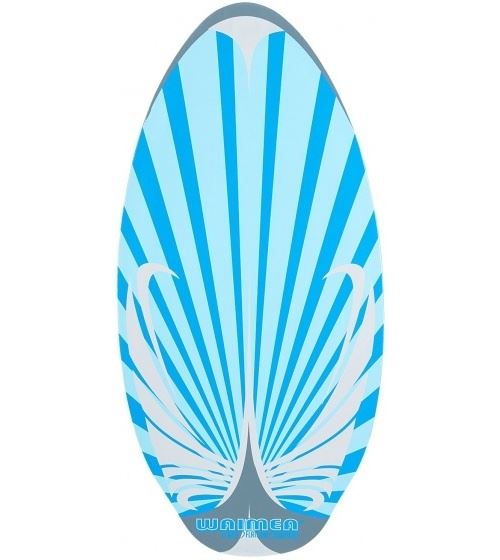 Waimea bois skimboard Flatland 104 x 50 x 0,8 cm bleu