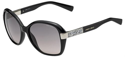 Lunettes de soleil Jimmy Choo Alana/s D28 EU Noir