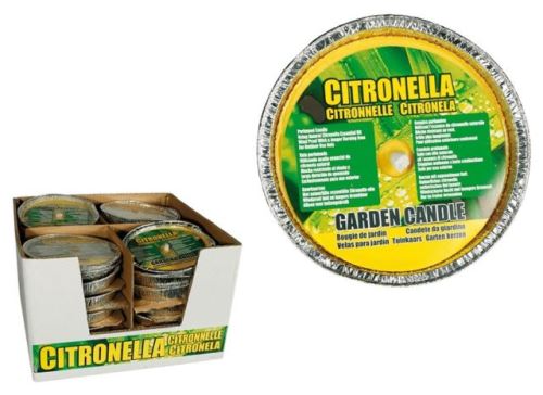 Bougie de jardin à la citronnelle