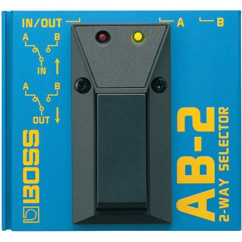 Boss Ab-2 - Sélecteur 2 Canaux Au Pied